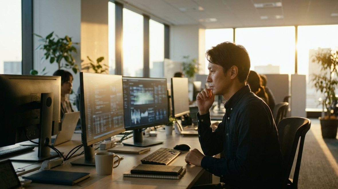 Webサーバへの不正アクセスとデータ流出に対応する技術者